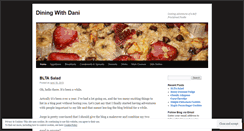 Desktop Screenshot of diningwithdani.com